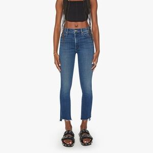 MOTHER The Insider Crop Step Fray in Sake To Me